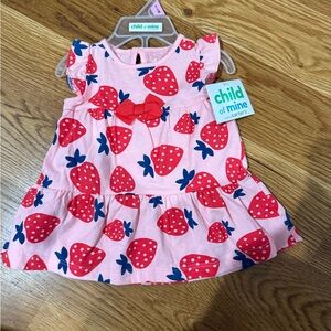 Child of Mine Pink Flutter Sleeve Sundress